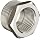 Stainless Steel 316 Pipe Fitting, Hex Head Bushing, Class 1000, NPT Male X NPT Female