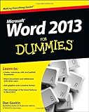 Word 2013 For Dummies