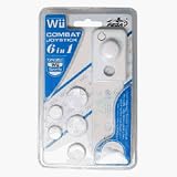 CET Domain 10300119 6 in 1 Combat Joystick for Nintendo Wii Remote Controller