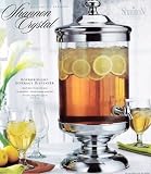 Shannon Crystal 2 Gallon Roxborough Beverage Jar Dispenser with Spigot