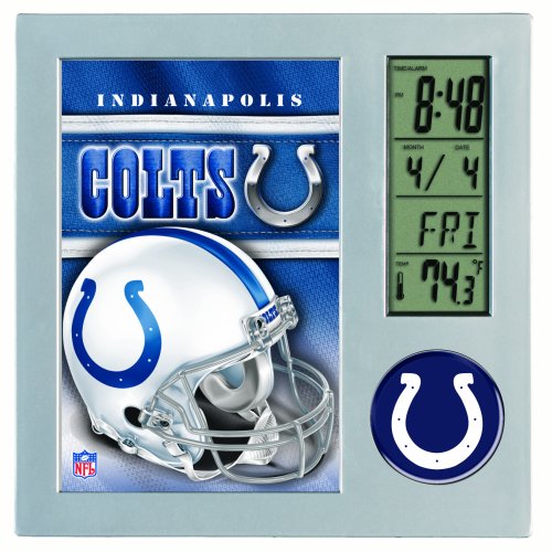 NFL Indianapolis Colts Digital Desk Clock