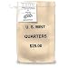 2009 Puerto Rico 100 Uncirculated Coin Bag Quarters From Denver Mint. Unopened White US Mint Box (QWO)