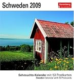 Schweden 2009: Sehnsuchts-Kalender. 53 heraustrennbare Farbpostkarten