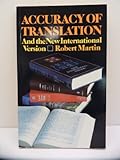 Accuracy of translation and the New International Version