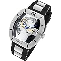 Rougois Automatic Skeleton Watch with Bridge Mechanical Movement