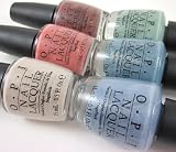 OPI Holland Collection 6 Pc Blues / Neutrals Full Size Spring 2012