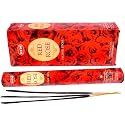 Räucherwerk Räucherstäbchen - Duft: Red Rose - Rote Rose - RÄUCHERN