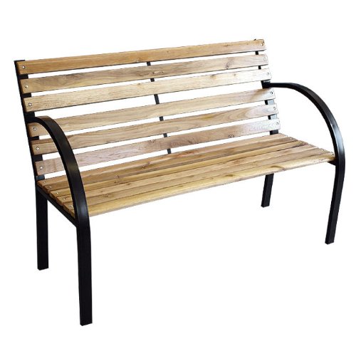 Gartenbank Bank Metall/Holz – 120x81x67cm Gartenbank Bank Metall/Holz – 120x81x67cm