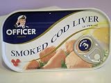Smoked Cod Liver in own oil product of Denmark