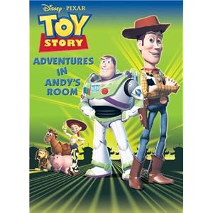 Adventures in Andy's Room (Disney Pixar Toy Story 3) (Deluxe Coloring Book) 