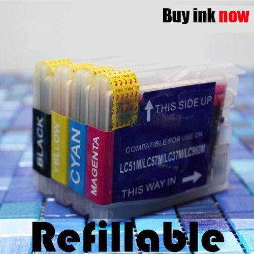 Non-oem Ink Cartridges for Brother LC51 MFC 5860CN 240C 3360C 440CN 465CN 5460CN 665CW 685CW 845CW 885CW DCP 130C 540CN 330C Intellifax 1860C 2480C 1960C Printer
