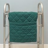 Hunter Green Quilted Walker Bag with 2 Pockets