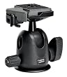 Manfrotto 496RC2 Kugelkopf Compact (420g, max. 6kg Tragekraft, 10cm Arbeitsh�he) inkl. 200PL Schnellwechselplatte