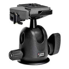 Manfrotto 496RC2 Kugelkopf Compact (420g, max. 6kg Tragekraft, 10cm Arbeitsh�he) inkl. 200PL Schnellwechselplatte