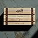 MyGift Handmade Vineyard Design Natural Pine Wood Crate 2 Wine Bottle Travel Storage Box Carrying Display Case