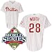 Jayson Werth Philadelphia Phillies 2008 World Series Home Pinstripe Authentic MLB Jersey