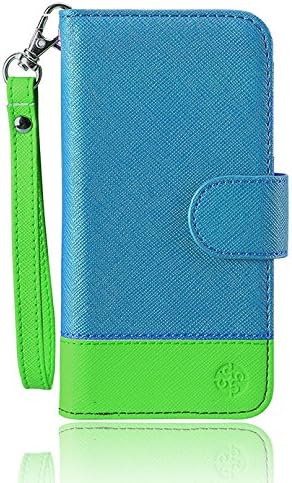 monsoon NAPLES Wallet Case Cover for Amazon Fire Phone (BLUE / GREEN)