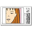 Daria: Quinn Square Postage
