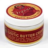 Pure Island Organic Exotic Body Butter Cream (Leaves Your Skin Feeling Silky Smooth, Moisturized and Healthy) - 10 Oz ~ Pure Island