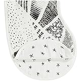 aden + anais Silky Soft Burpy Bib, Midnight, 1 Pack