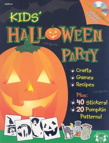 Kids Halloween Party Book & Audio CD & Stickers (Twin Sisters Productions: Growing Minds with Music)