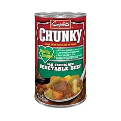 Campbell's Chunky Healthy Request Vegetable Beef, 18.8-Ounce (Pack of 12)