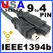 FoliumCEI Premium IEEE 1394b Firewire 800 400 Cable 9 Pin to 4 Pin Length 6FT for PC Mac DV 6 Foot 6 Feet NOTE: Buy ONLY From Amazon Seller FOLIUMCEI for Genuine FOLIUMCEI Product