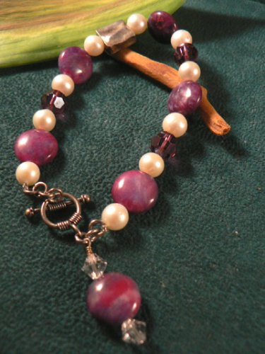 Coin Shaped Jade Bracelet