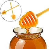 Set of 2 Silicone Honey Dippers Sticks Kitchen Utensil Dishwasher Safe Tool 6"