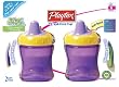 Playtex 2 Pack The First Sipster Spill-Proof Cup, 7 Ounce, Colors Vary
