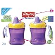 Playtex 2 Pack The First Sipster Spill-Proof Cup, 7 Ounce, Colors Vary