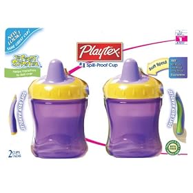 Playtex The First Sipster Spill-Proof Cup 7 oz - 2 Pack (Colors Vary)