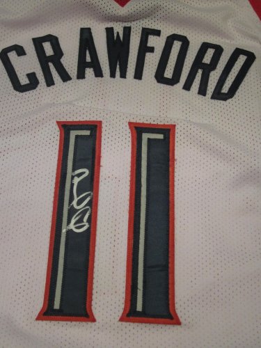 Jamal Crawford Signed Autographed Jersey Atlanta Hawks Authentic Certified Coa