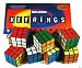 12 units Mini Rubiks Cube Keyrings