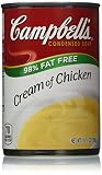 Campbell's 98% fat free Cream of chicken condensed soup (051000115539)