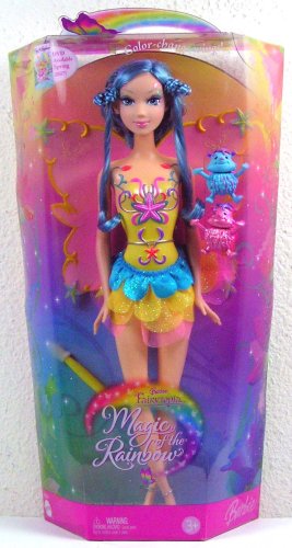 Childrens Toyshop  Spielwaren : Barbie - Fairytopia - Magic of thr Rainbow - mit Color Change Wings / Flügel wechseln die Farbe - OVP