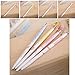 MiiSii(TM) 8pcs Retractable 0.5mm Mechanical Pencils Set Refill Cute Cartoon Novelty Crystal Angel Style