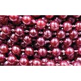 4mm Burgundy String Pearl Beads On Spools (3 Spools) for Wedding Favors,... by Unknown