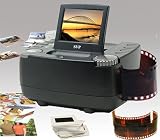 Digital 35mm Films & Slides Scanner w/ Built-in 2.4in. LCD & SD Card Slot - SVP FS-1860 Black