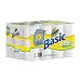Bounty Basic Paper Towels, Large Rolls, 12 Count