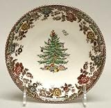 Spode Christmas Tree Grove Coupe Cereal Bowl, Fine China Dinnerware