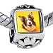 Border Collie Dog Beads - Pandora Bead & Bracelet Compatible