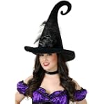 Elegant Velvet Witch Hat
