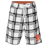 San Francisco Giants Plaid Print Swim Trunks