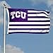 Texas Christian Horned Frogs Stars and Stripes Nation Flag