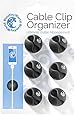 Cable Clips, Cable Management System and Cord Organizer Solution From Blue Key World