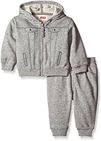 Levi's Baby-Girls Knit Pant Set Pink Lace