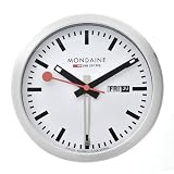 Mondaine A993.MCAL.16SBB Mini Desk Clock White Dial