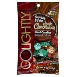 GOLIGHTLY Sugar-Free Candy, Just Chocolates Hard Candy, 4-Ounces (Pack of 12)
