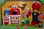 Sesame Street Elmo's Farm Playset Includes Plush Farmer Elmo